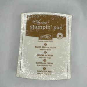 Stampin' Up! Classic Baked Brown Sugar Ink Pad-New/Retired/Waterbased